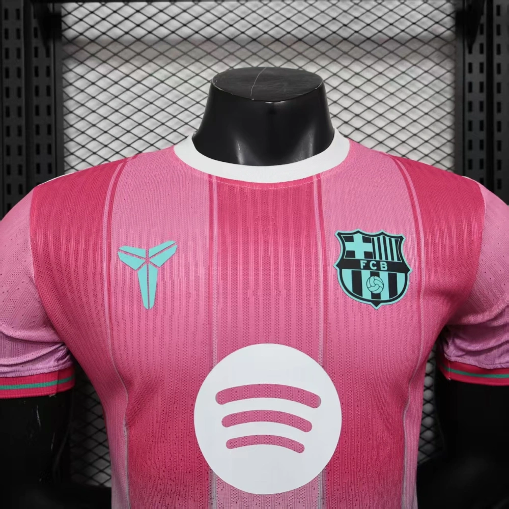 Barcelona Pink X Kobe Bryant Special Edition Football Shirt 2025-26 Player Edition