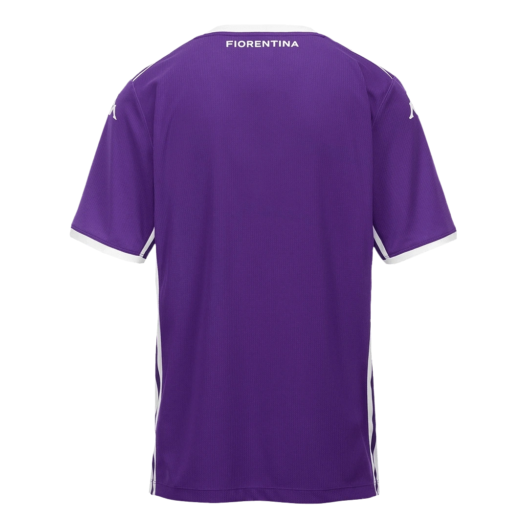 Fiorentina Soccer Jersey Home Custom Shirt 2025-26