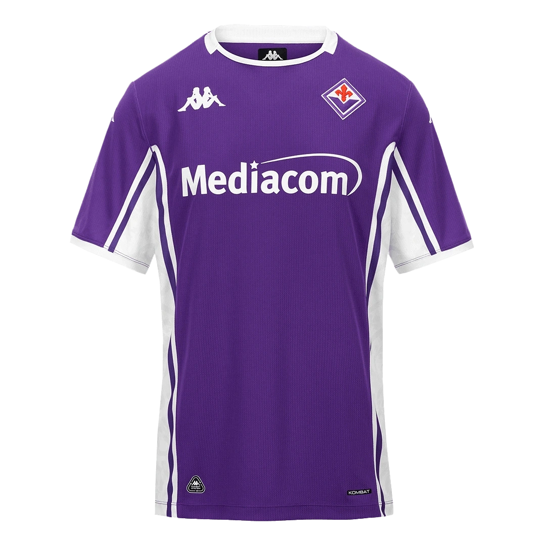 Fiorentina Soccer Jersey Home Custom Shirt 2025-26