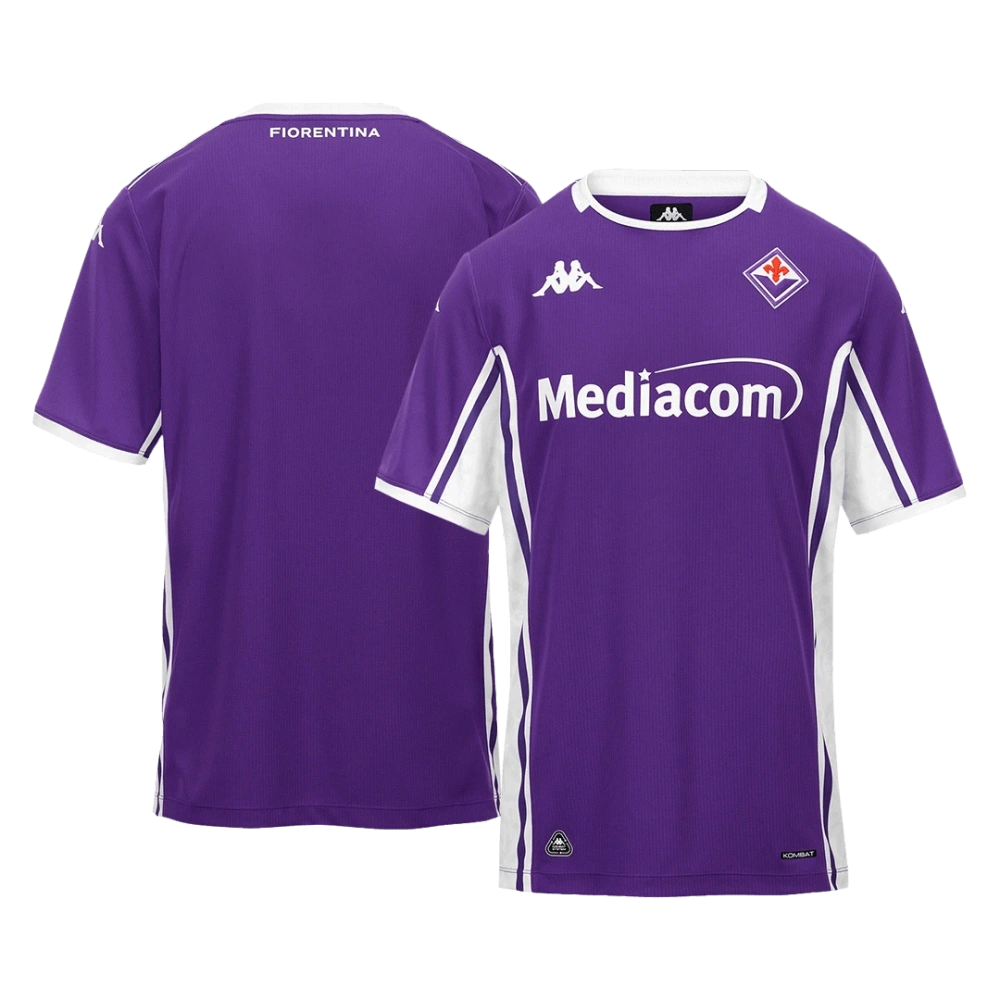 Fiorentina Soccer Jersey Home Custom Shirt 2025-26