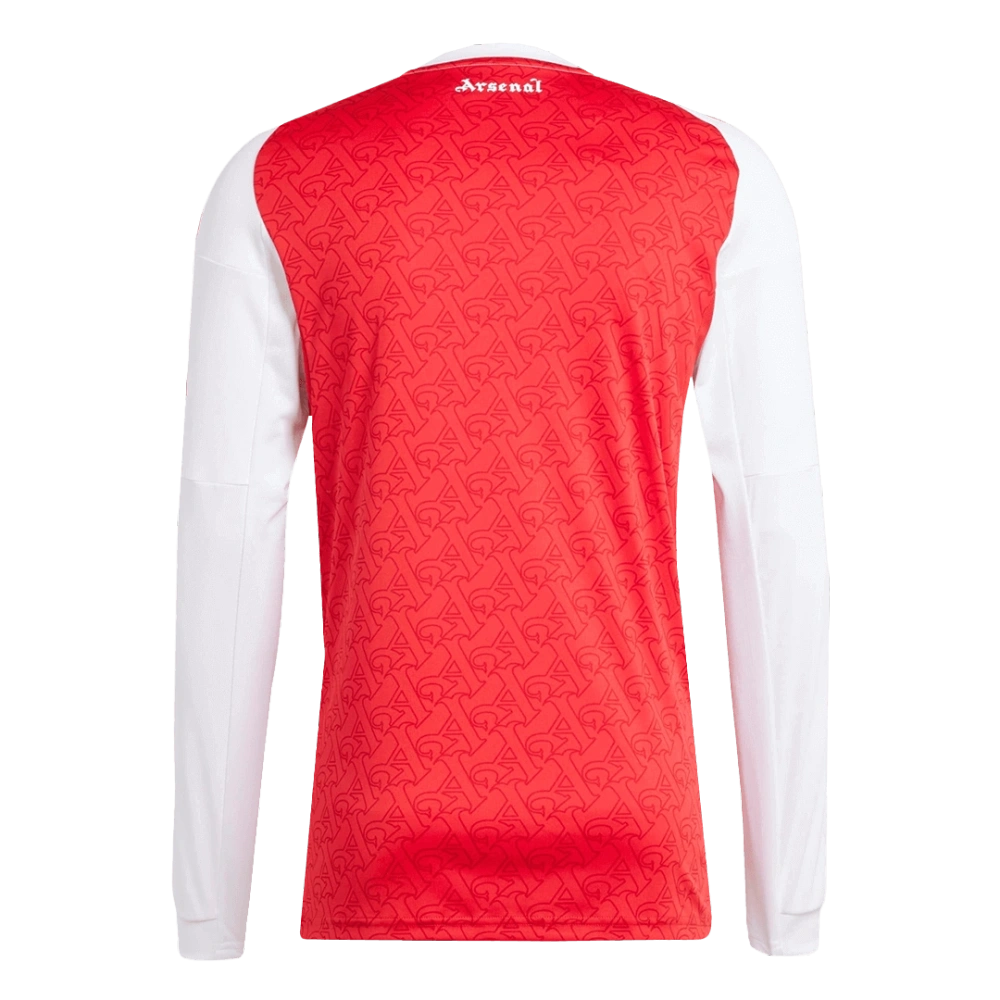 Arsenal Long Sleeve Jersey Home Football Shirt 2025-26