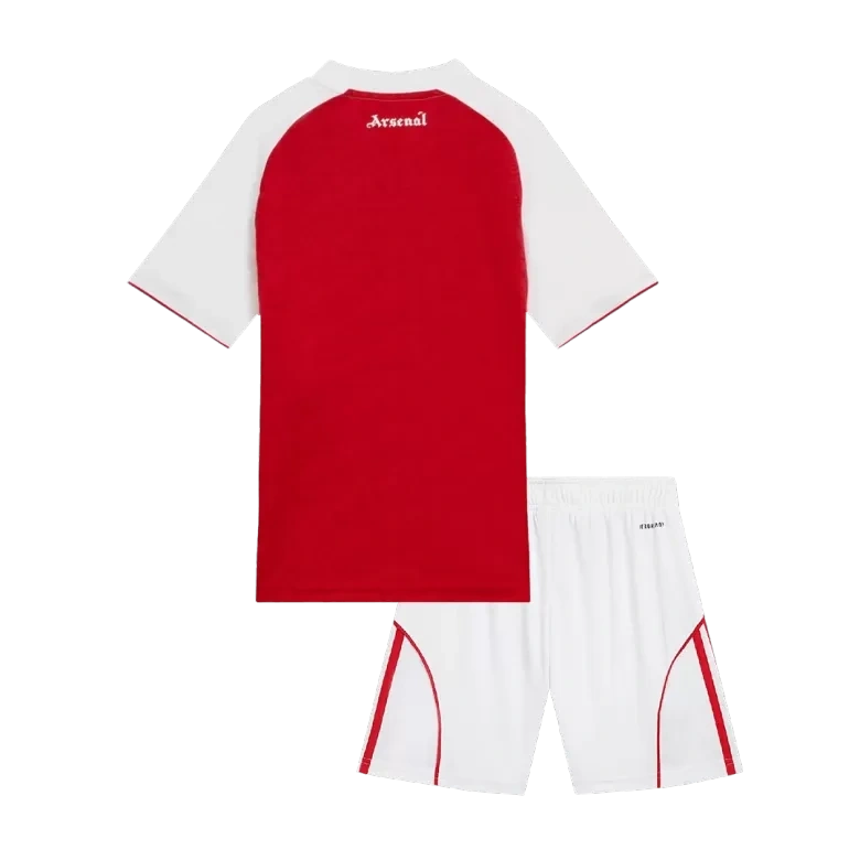 Kids Arsenal Custom Home Soccer Kits 2025-26