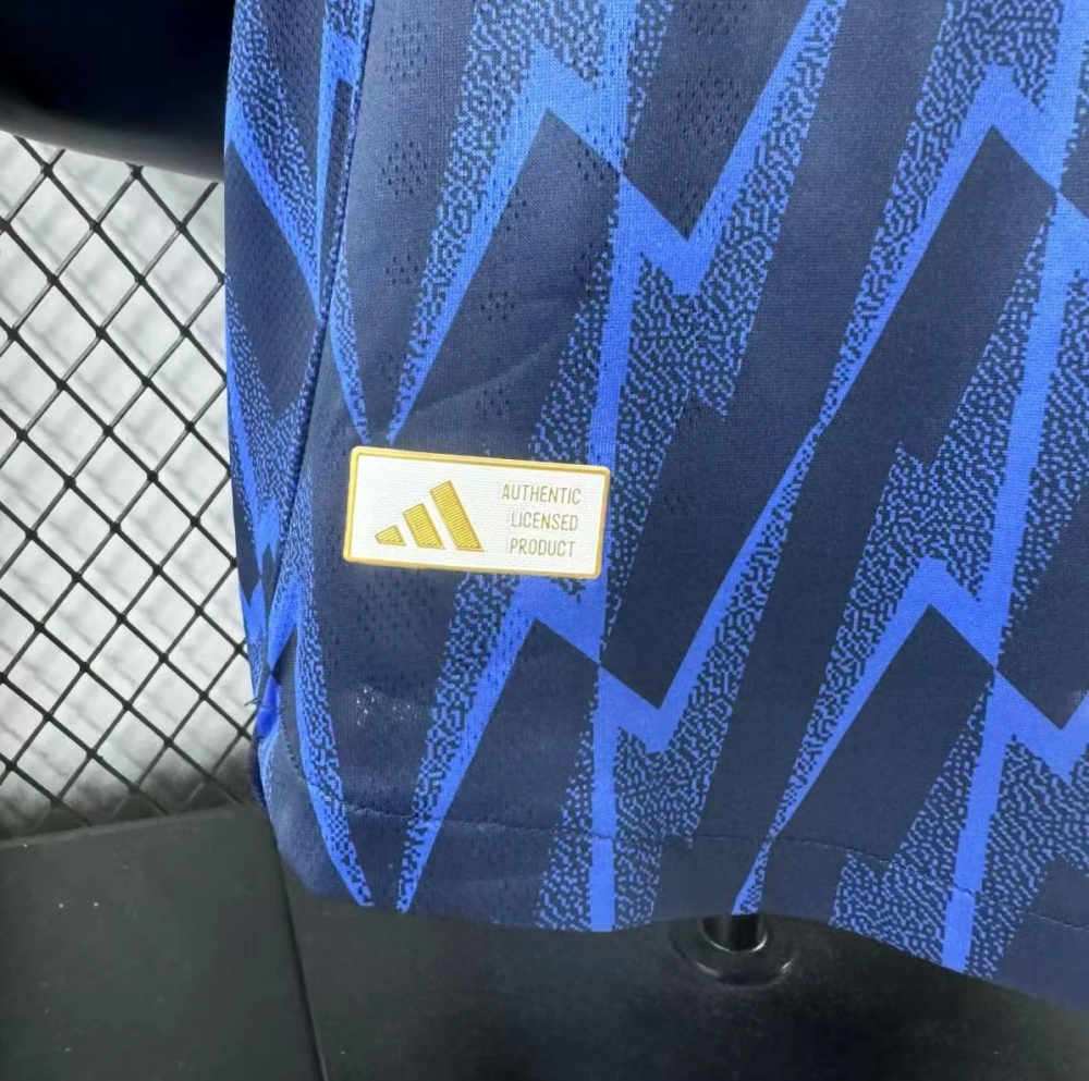 Arsenal Away Player Version Blue Men Jersey 2025/26 Season