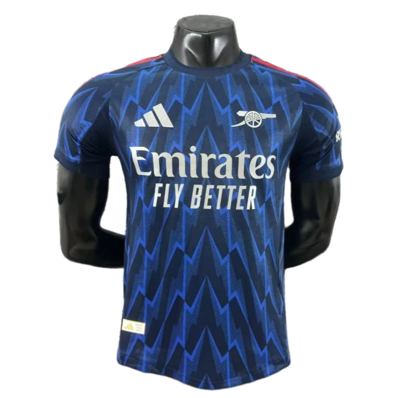 Arsenal Away Player Version Blue Men Jersey 2025/26 Season