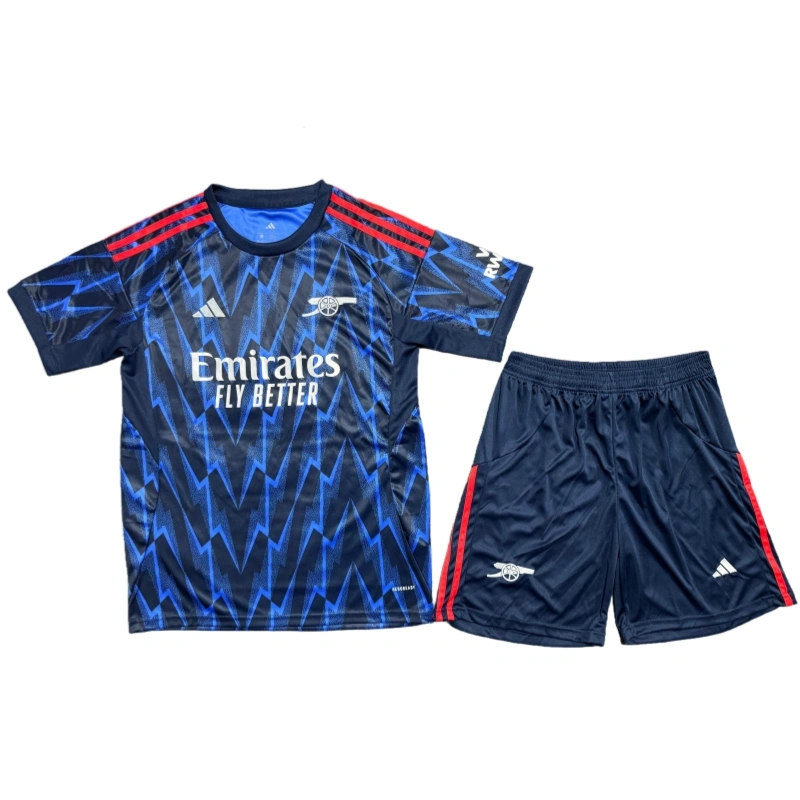 2025/26 Arsenal Away Kids football jersey Kit set