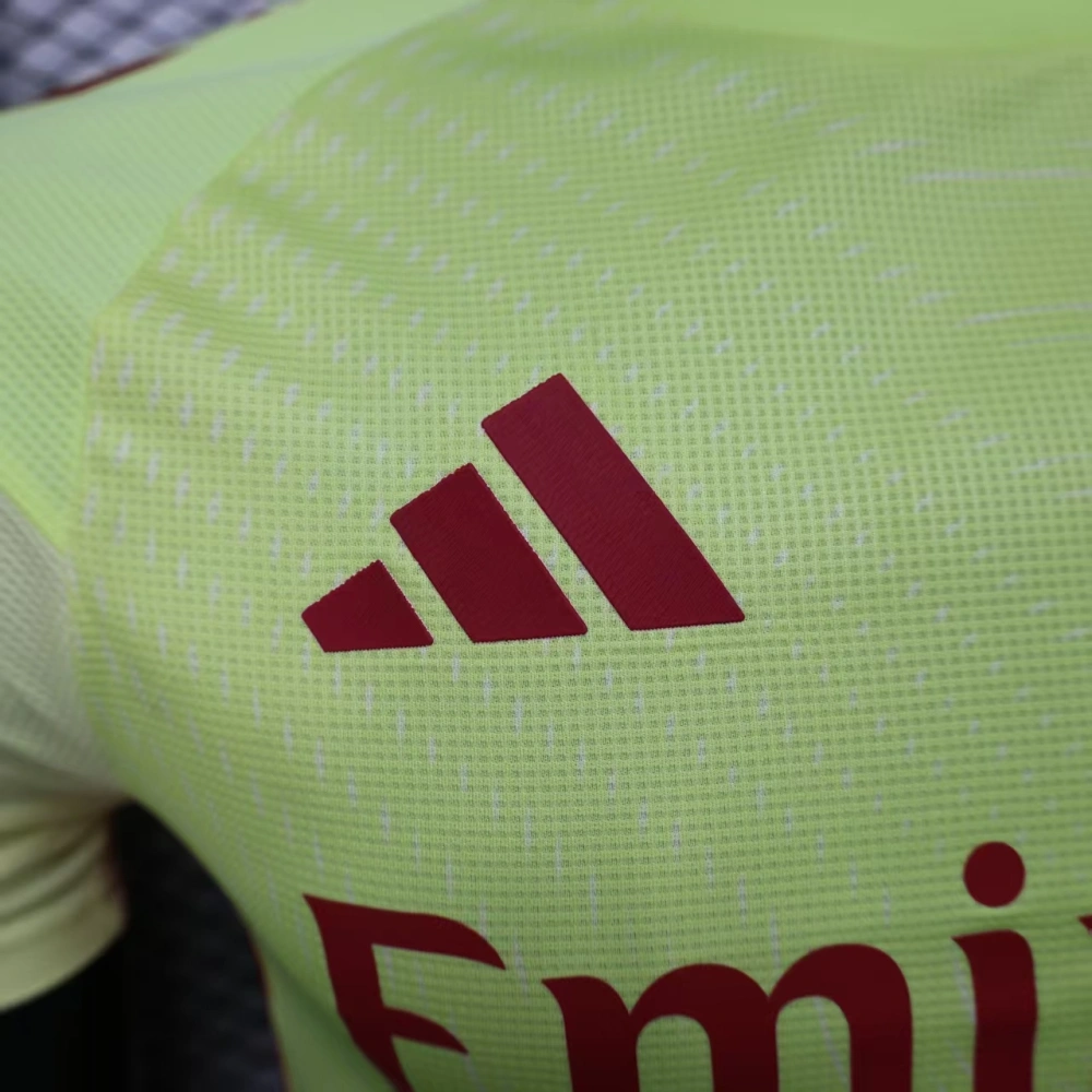 Arsenal Goalkeeper Shirt Soccer Jersey 2025-26 player version--Yellow