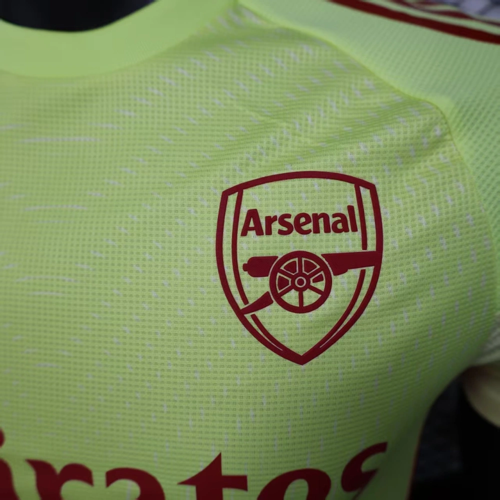 Arsenal Goalkeeper Shirt Soccer Jersey 2025-26 player version--Yellow