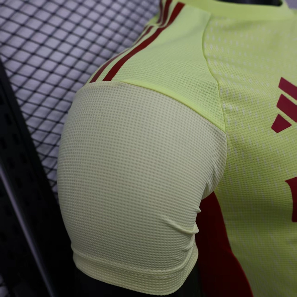 Arsenal Goalkeeper Shirt Soccer Jersey 2025-26 player version--Yellow