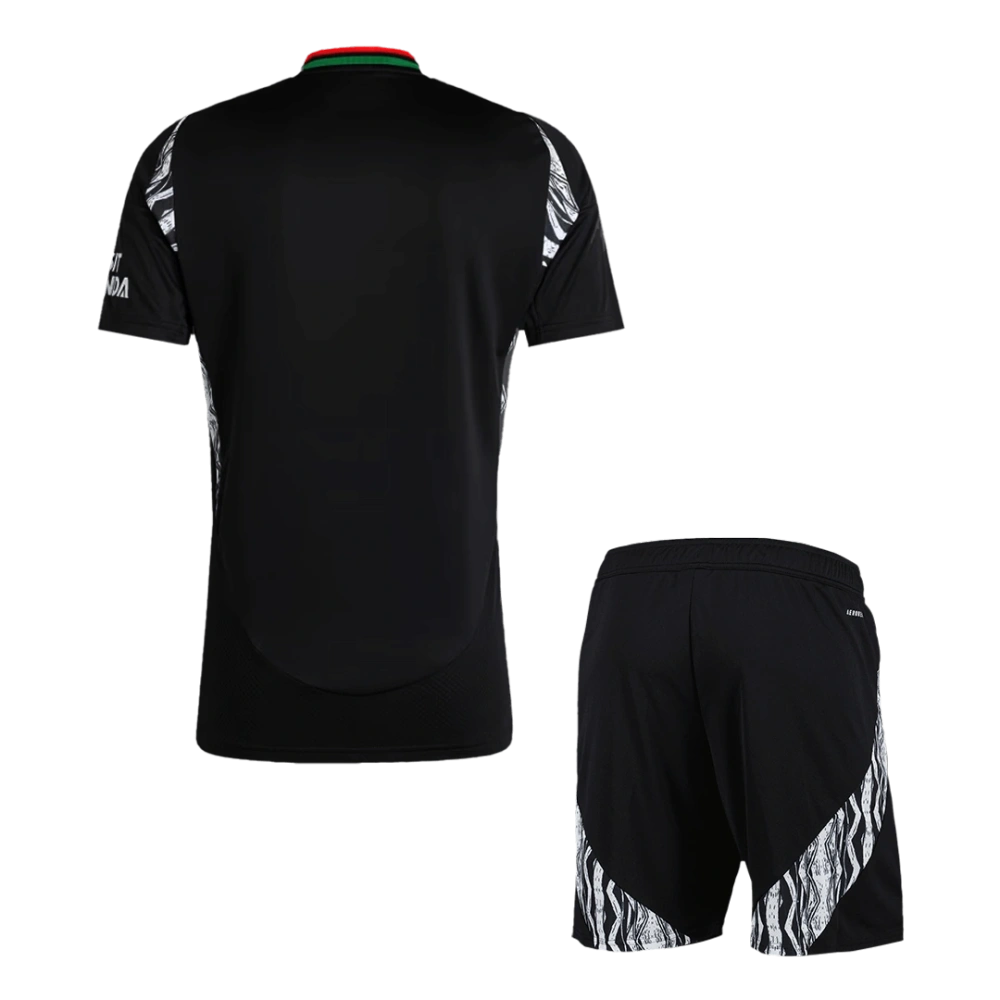 Arsenal Away Soccer Uniform Kits 2024-25--Black