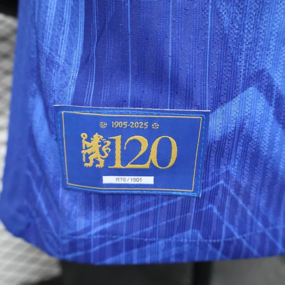 Chelsea Football jersey Home 120th Anniversary custom Shirt 2025-26 Player version