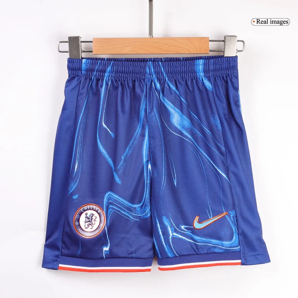 2024-25 Kids Chelsea Home Kits Jersey+Shorts