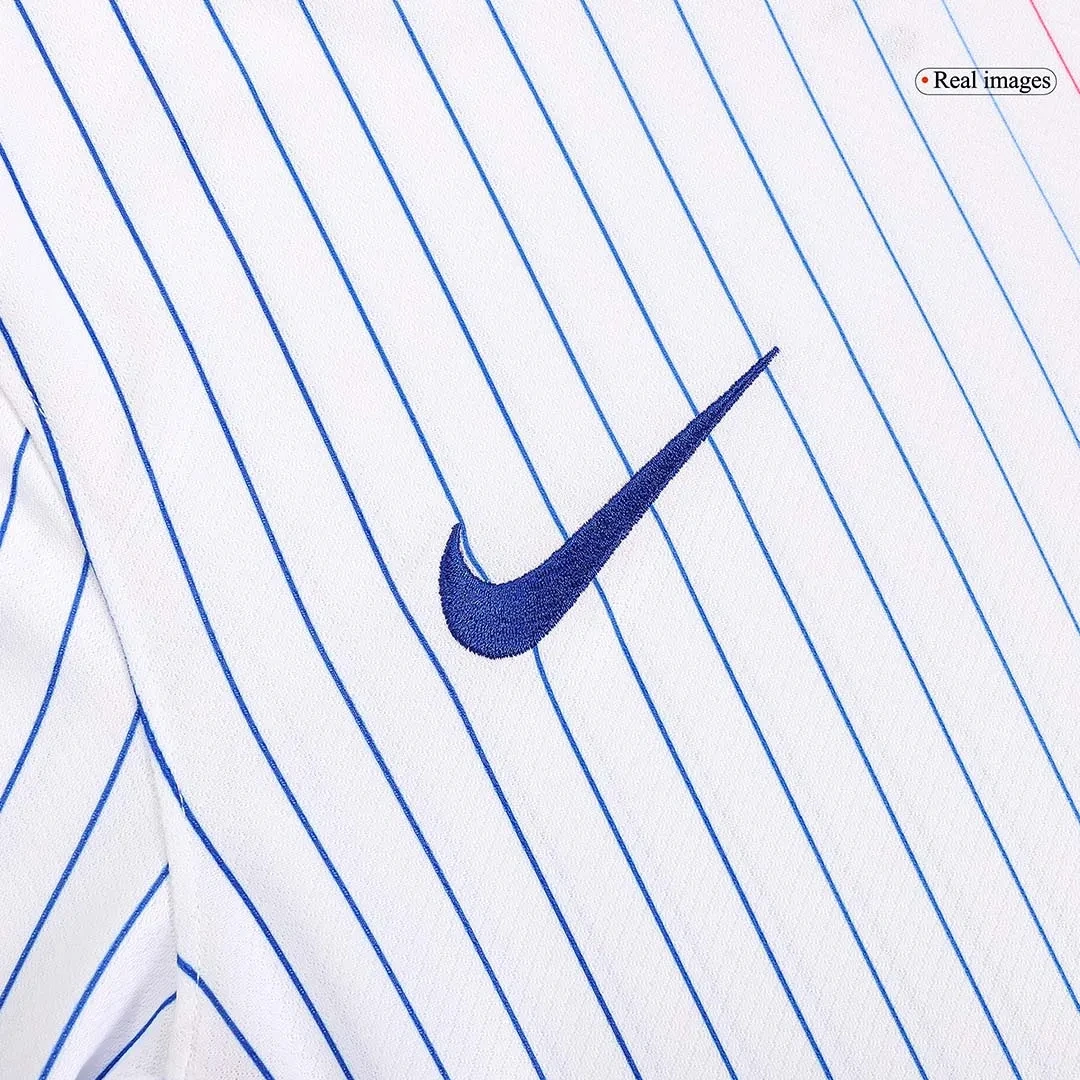 France Away Mbappe 10 Shirt 2024-2025 Fan Size：S-2XL Non-Customize