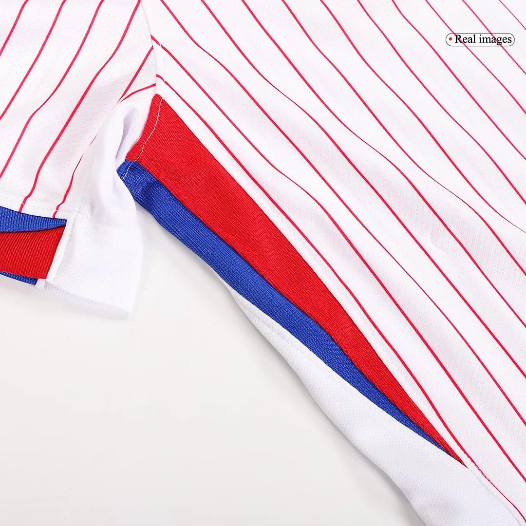 France Away Mbappe 10 Shirt 2024-2025 Fan Size：S-2XL Non-Customize