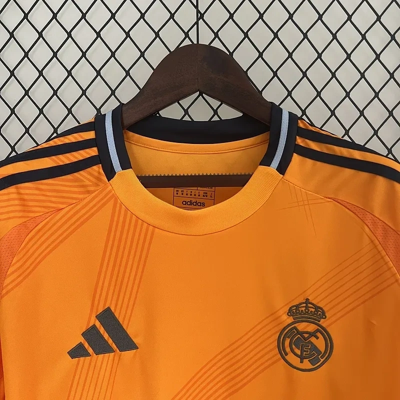Real Madrid（Modrić 10 Bellingham 5 Mbappé 9） Away Shirt 2024-2025 Size：S-4XL Non-Customize
