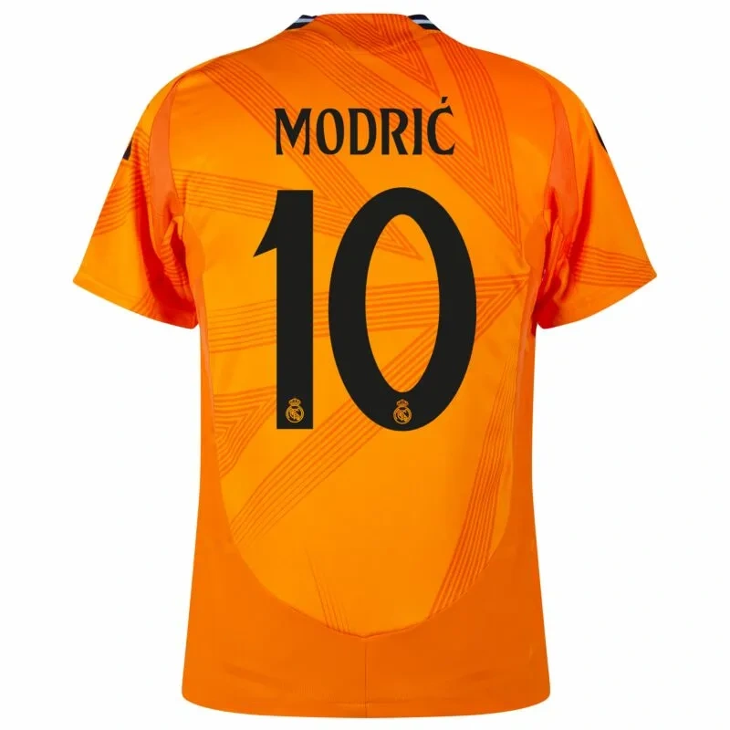 Real Madrid（Modrić 10 Bellingham 5 Mbappé 9） Away Shirt 2024-2025 Size：S-4XL Non-Customize
