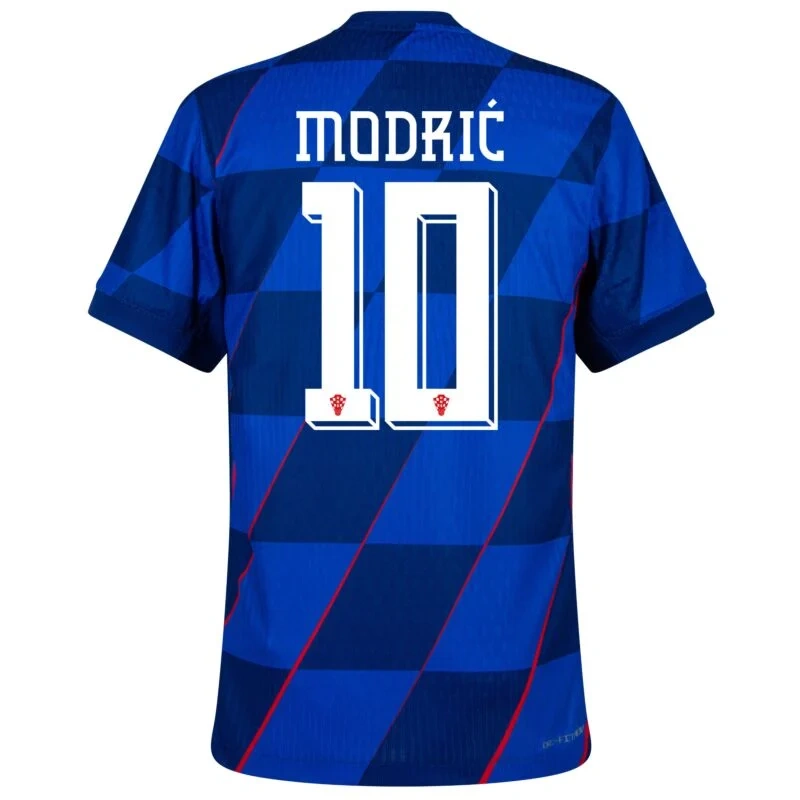 Croatia Away Modrić 10 Shirt 2024-2025 Player version Size：S-2XL Non-Customize