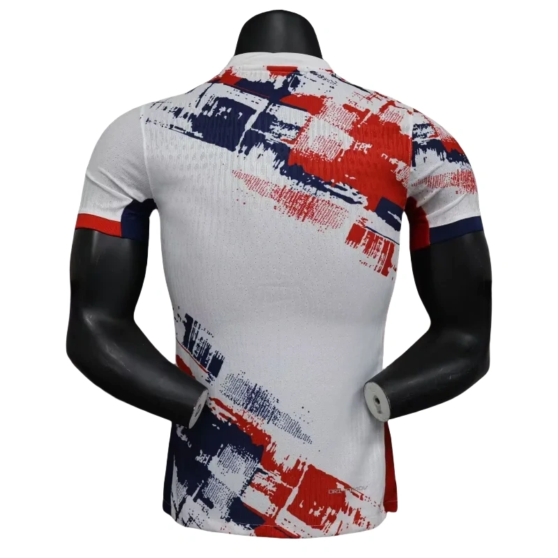 24-25 PSG Away Kit White Player Version Shirt Soccer Jerseys