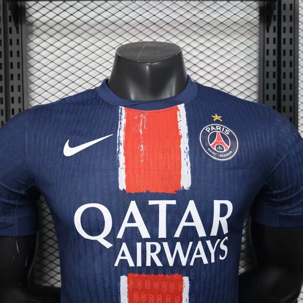 Special Edition PSG Home Stadium Shirt Champions of Europe 2025 Player Version /  Fan Version