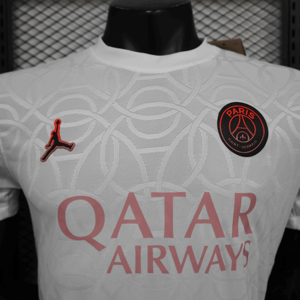 PSG 24-25 Player Version Academy Pro Pre-Match White Jersey
