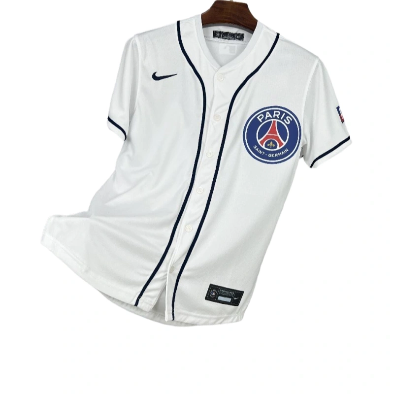 2025-26 PSG White US Pack Baseball Uniform