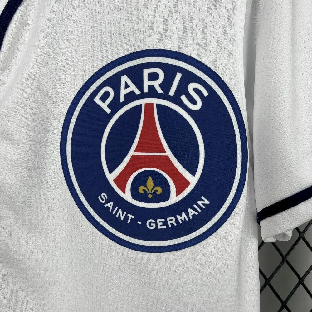 2025-26 PSG White US Pack Baseball Uniform