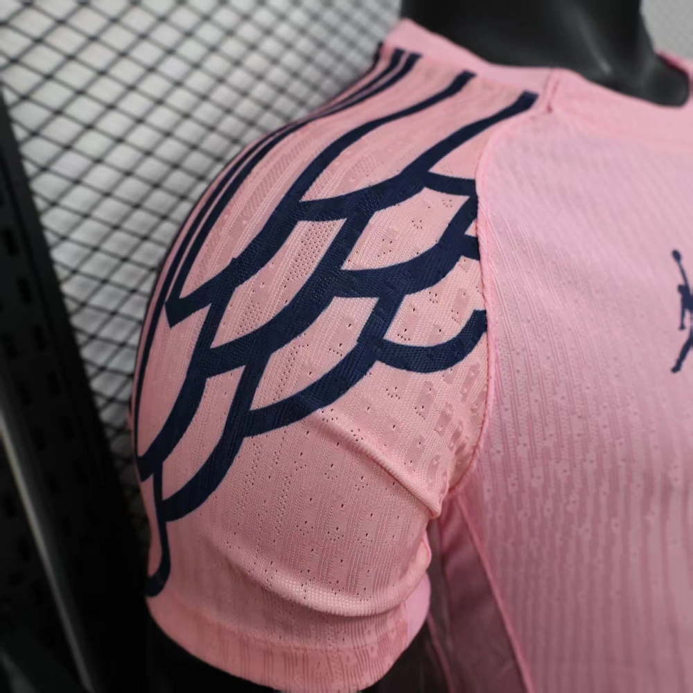 25-26 PSG Paris Special Edition Shirt Soccer Pink Jersey- player version