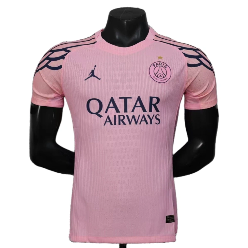 25-26 PSG Paris Special Edition Shirt Soccer Pink Jersey- player version