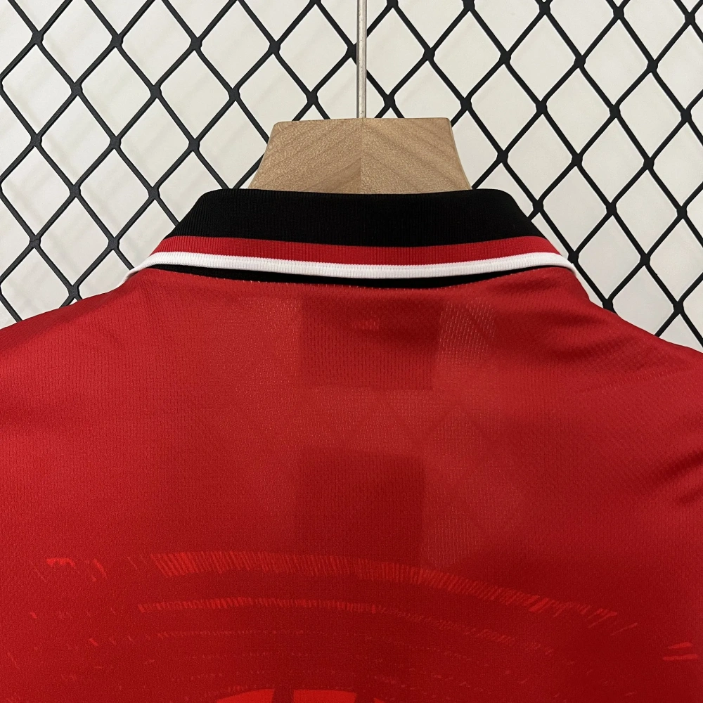 Manchester United 94-96 Home Retro Kid Kits Youth Apparels Jersey