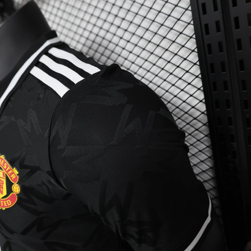 Manchester United 24-25 Player Version Black POLO Shirt