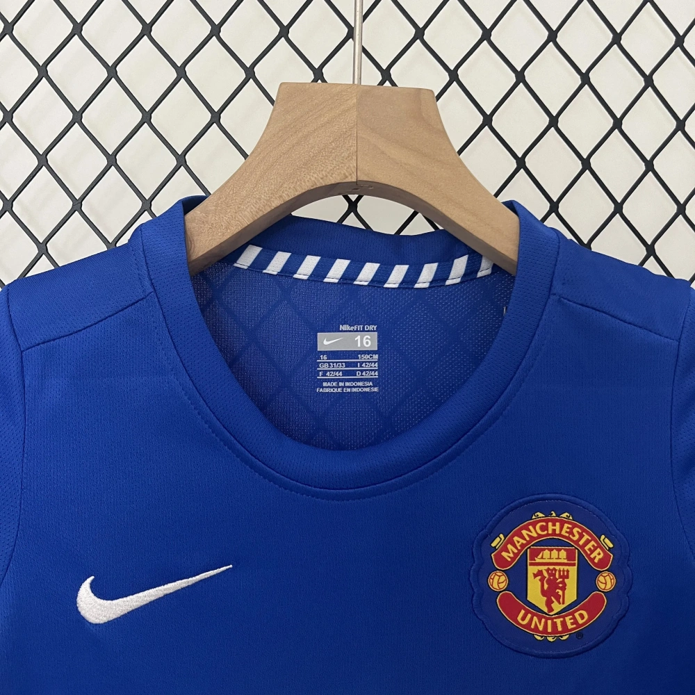 Manchester United 08-09 Third Retro Kid Kits Children Sets Jerseys