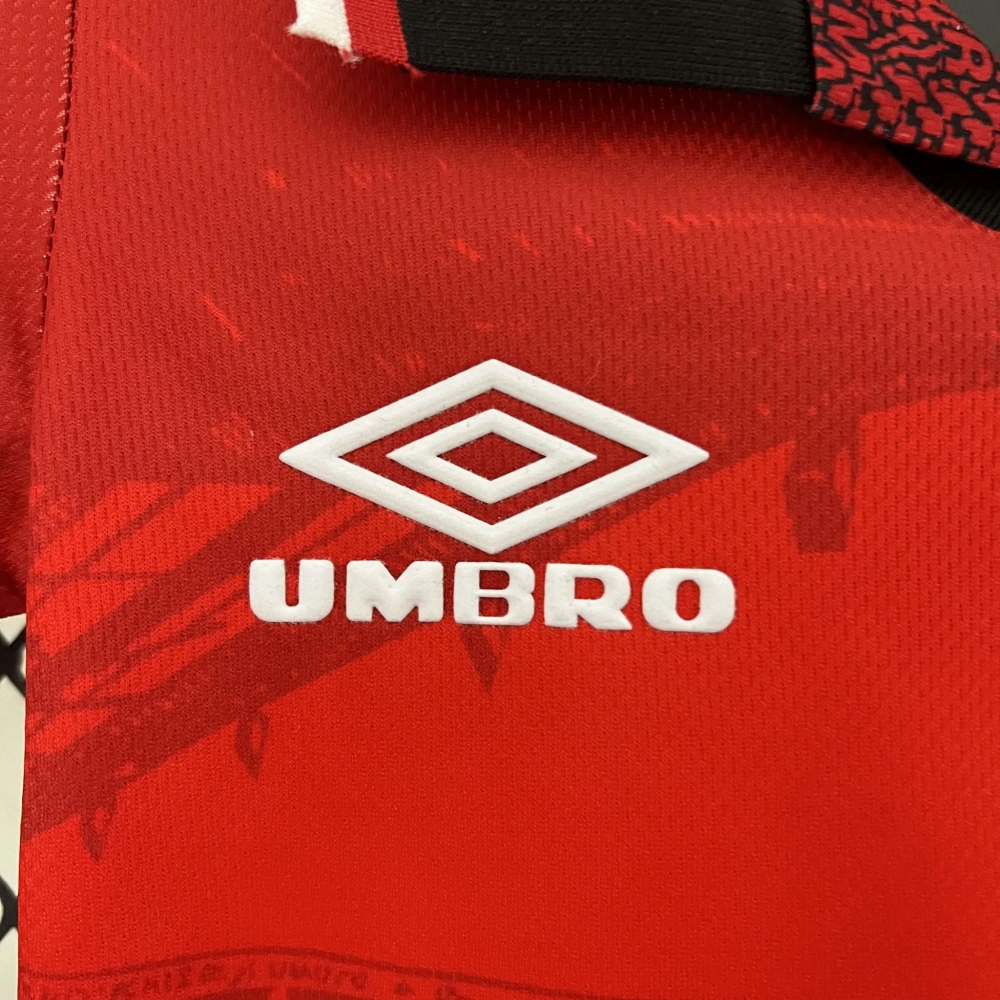 Manchester United 94-96 Home Retro Kid Kits Youth Apparels Jersey