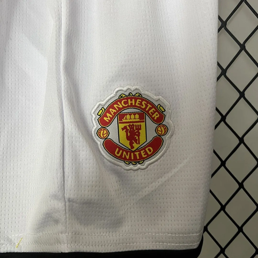 Manchester United 07-08 Home Retro Kids Kits Champions League Version Jerseys