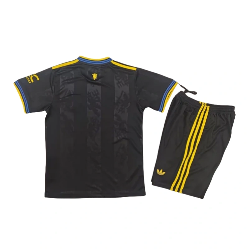(Kids Kit)Manchester United Away Football Shirt  25-26