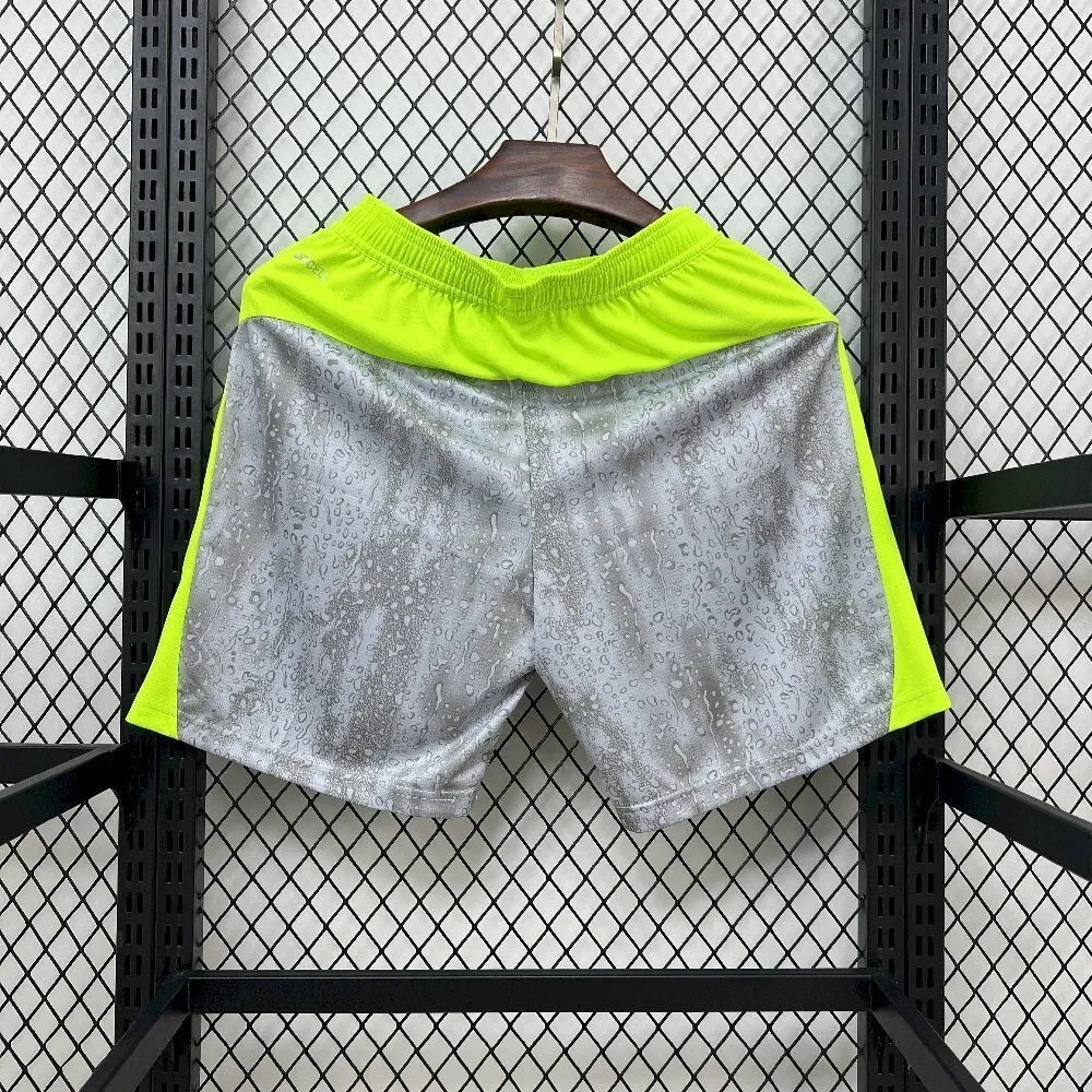 Manchester City Third Away Soccer Shorts fans+player version 2025-26
