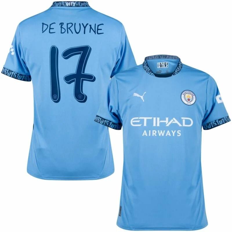 Player version Manchester City Away (Rúben3   Haaland9  Grealish10  Rodrigo16  Bruyne17  Bernardo20 Gvardiol24  Savinho26  Foden47 ) Shirt 2024-2025  Size：S-2XL Non-Customize