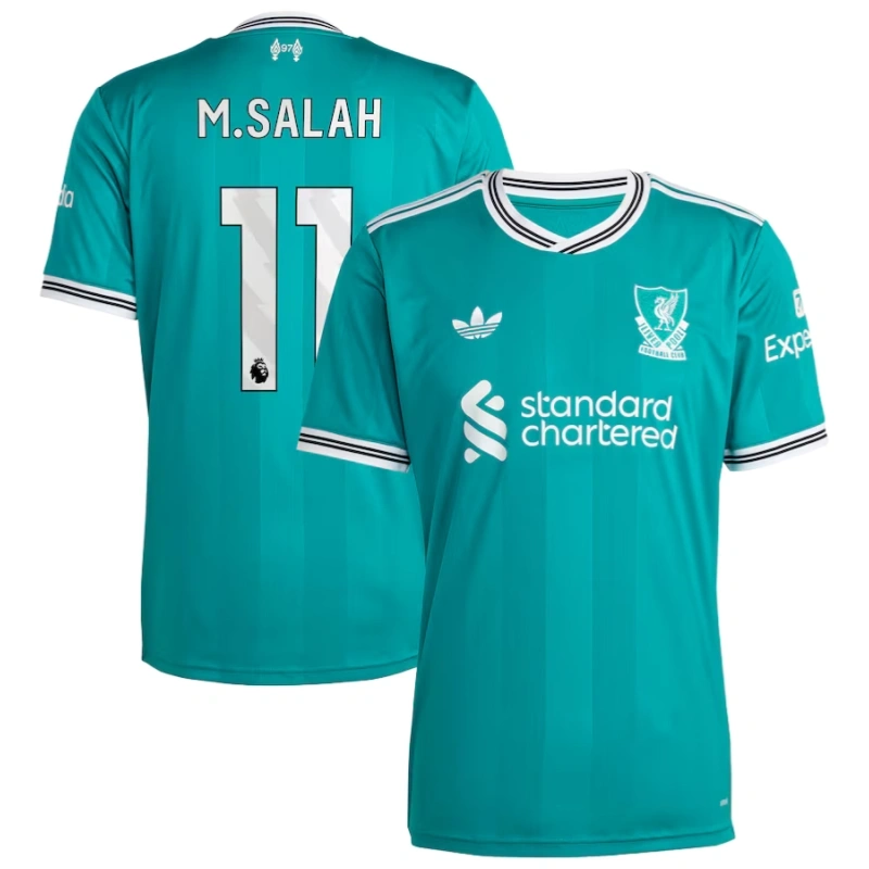 2025/2026 Liverpool FC Second Away Fan Edition Football Shirt (M.SALAH 11)