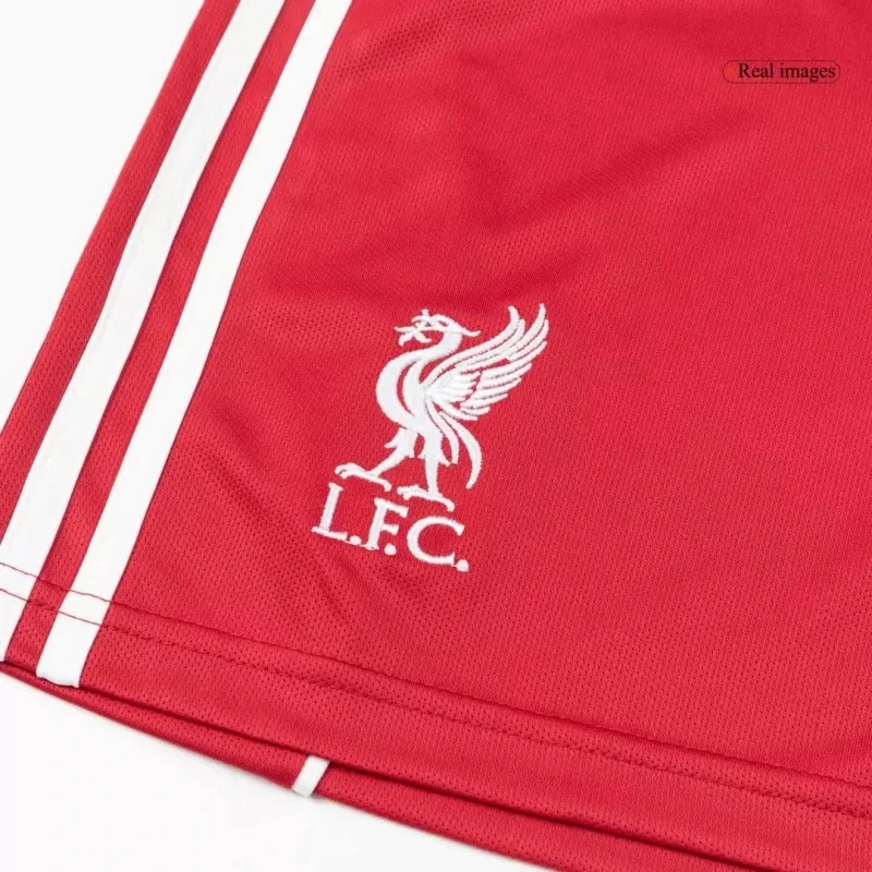 Liverpool Soccer Shorts Custom Home Player-Fans Version 2025-26