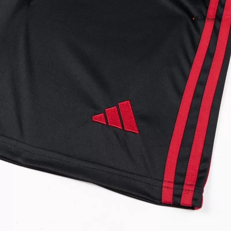 Liverpool Away Soccer Shorts Player+Fans Version 2025-26
