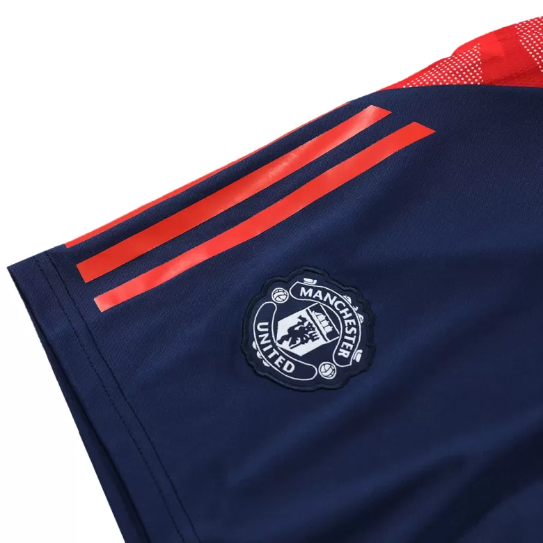 Manchester United Pre-Match Soccer Jersey Vest Kit(Jersey+Shorts) 2024-25