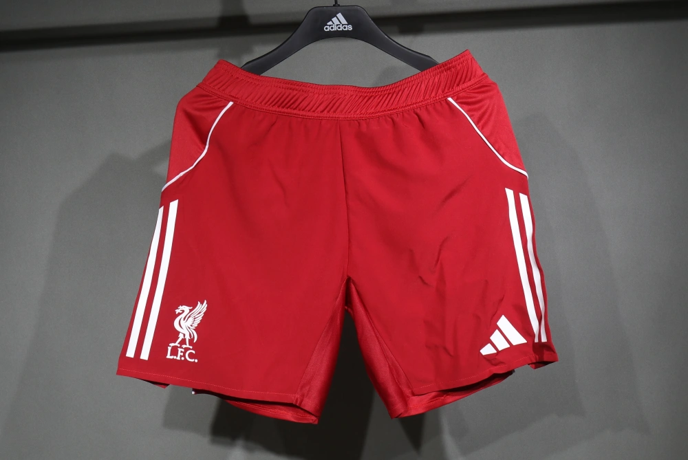 Liverpool Soccer Shorts Custom Home Player-Fans Version 2025-26