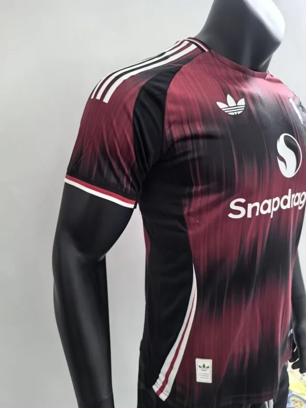 Manchester United Special Edition Black And RedFootball Jersey 2024/2025 Player Edition