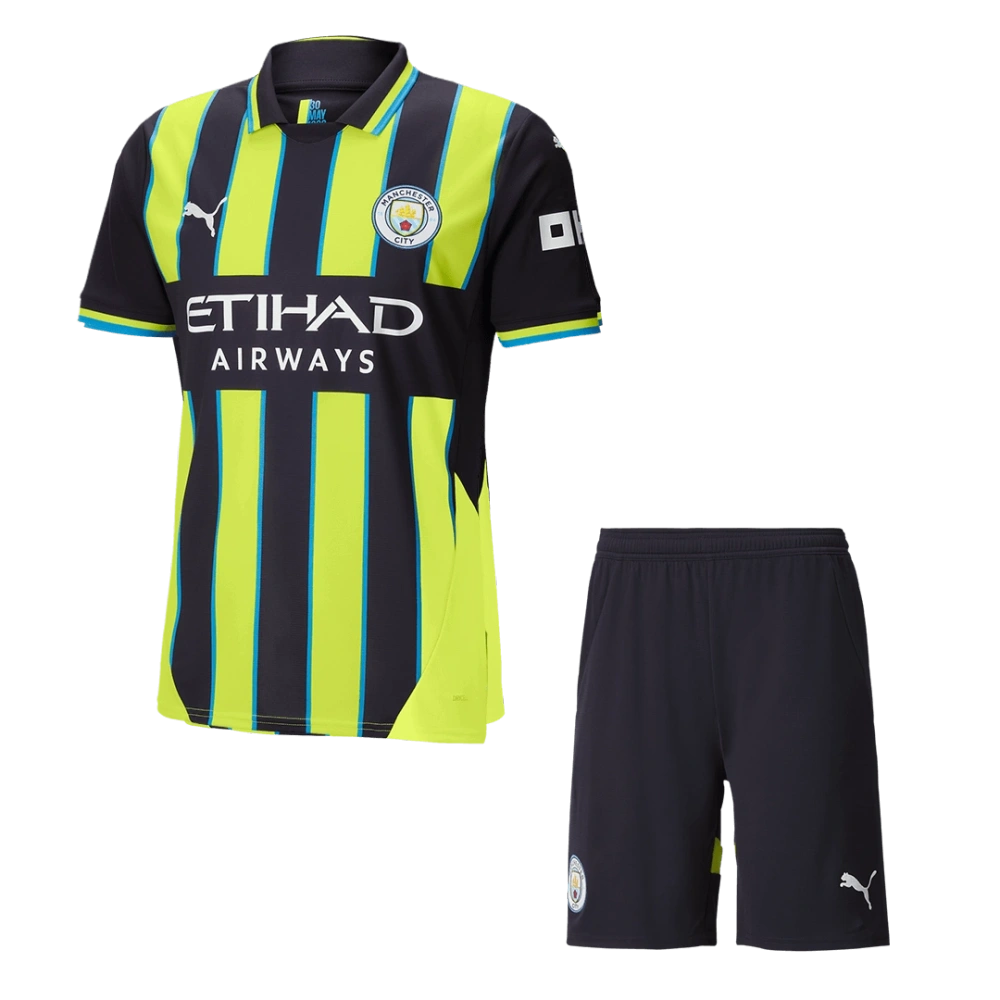 Manchester City Away Soccer Uniform Kits 2024-25