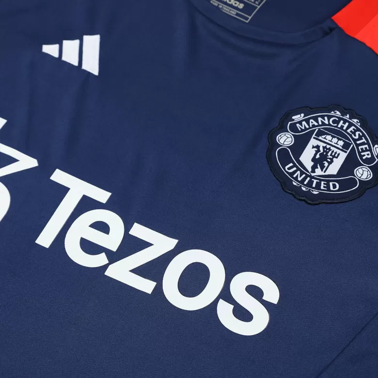 Manchester United Pre-Match Soccer Jersey Kit(Jersey+Shorts) 2024-25