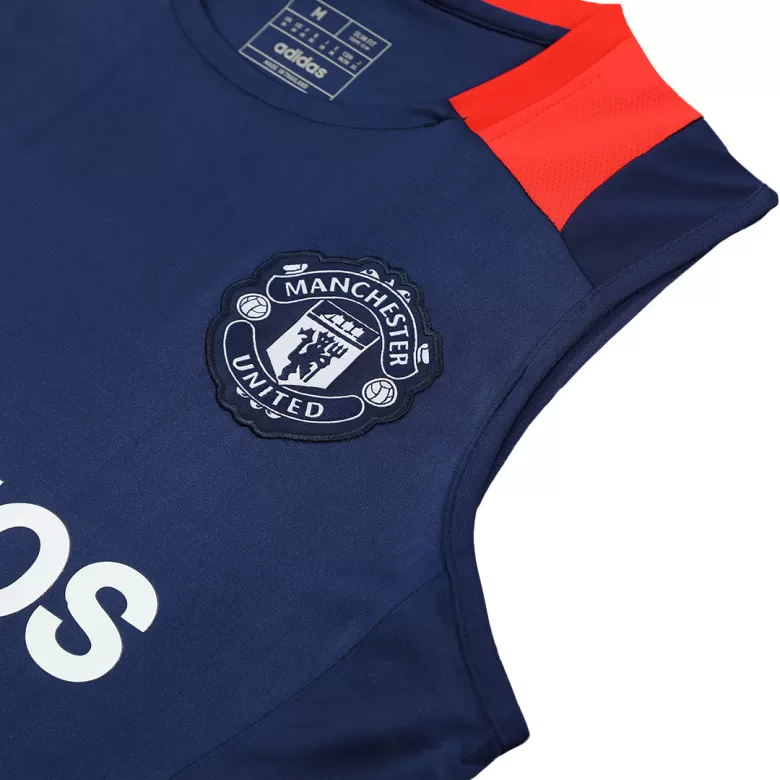 Manchester United Pre-Match Soccer Jersey Vest Kit(Jersey+Shorts) 2024-25