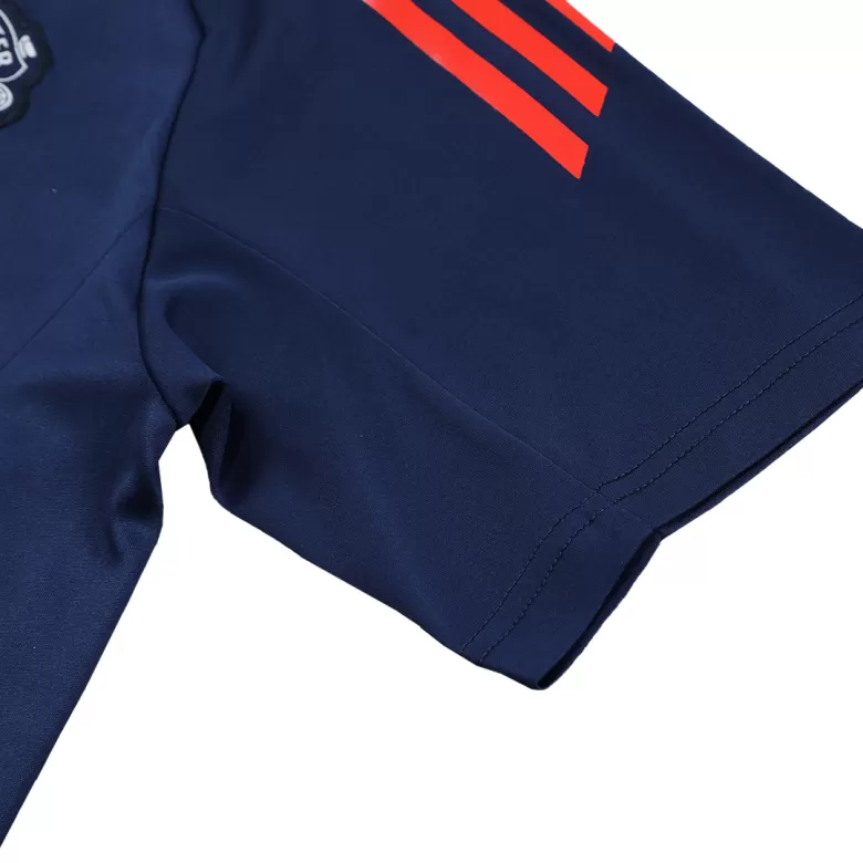 Manchester United Pre-Match Soccer Jersey Kit(Jersey+Shorts) 2024-25