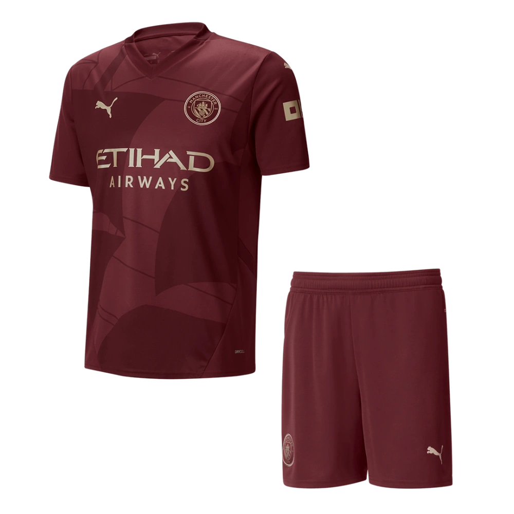 Manchester City Third Away Soccer Uniform Kits 2024-25