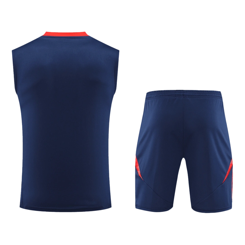Manchester United Pre-Match Soccer Jersey Vest Kit(Jersey+Shorts) 2024-25