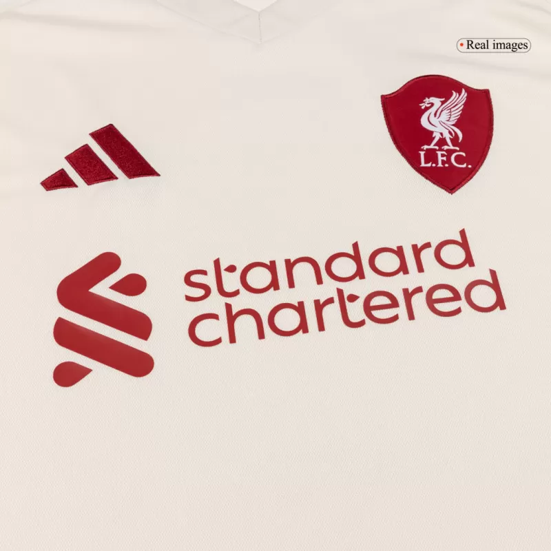 Liverpool Away Soccer Uniform Kits 2025-26