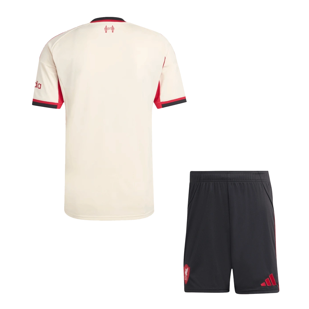 Liverpool Away Soccer Uniform Kits 2025-26