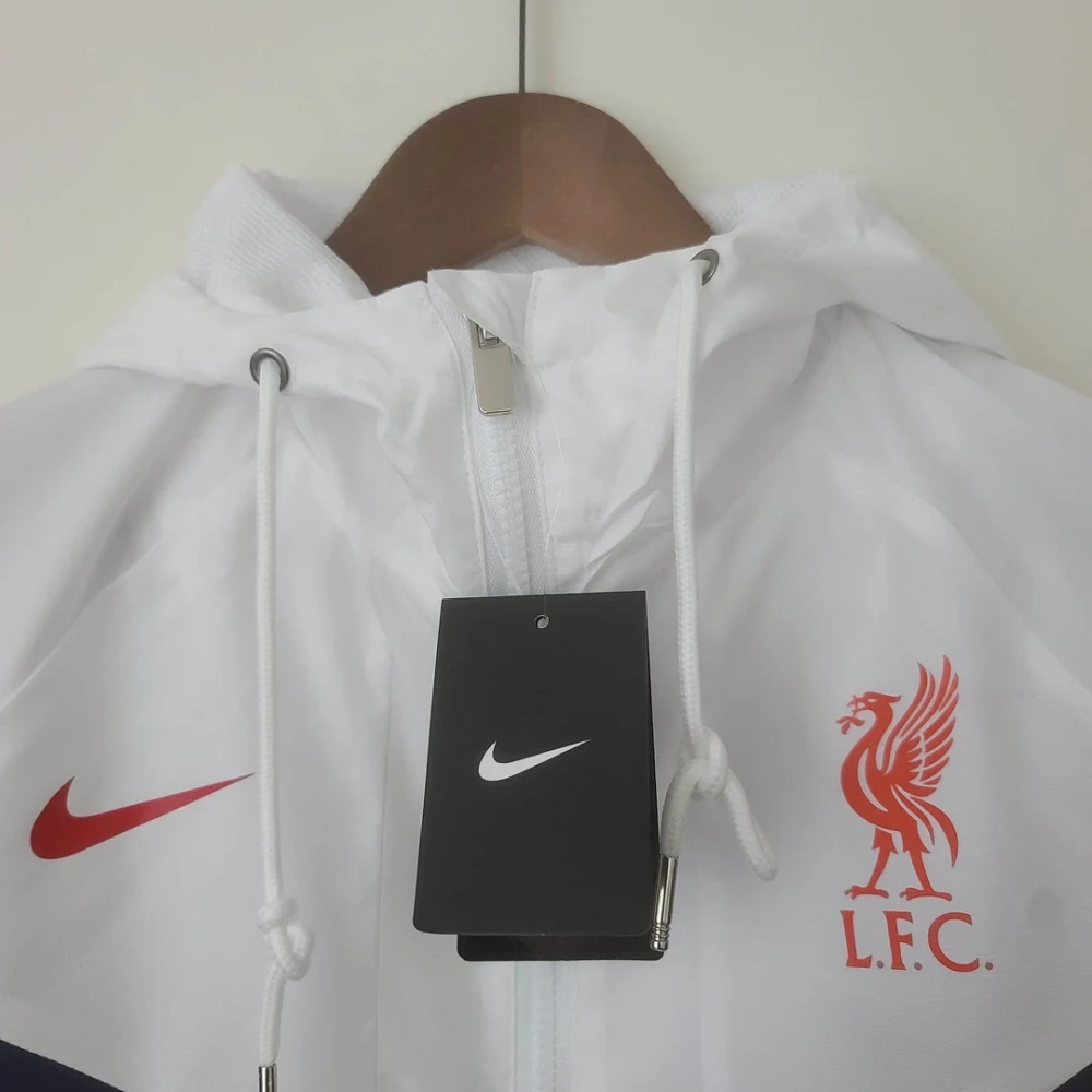 Liverpool Windbreaker White 2022